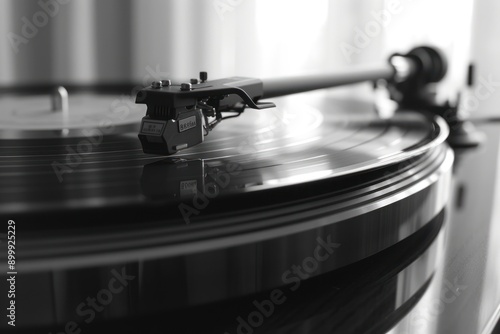 Wallpaper Mural Vinyl Record Player Close-Up Torontodigital.ca