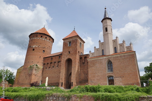 Obraz na płótnie Reszel. Zamek Biskupów Warmińskich. Polska - Mazury - Warmia. w salonie