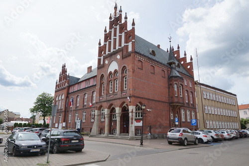 Obraz na płótnie Kętrzyn. Starostwo Powiatowe. Polska - Mazury - Warmia. w salonie