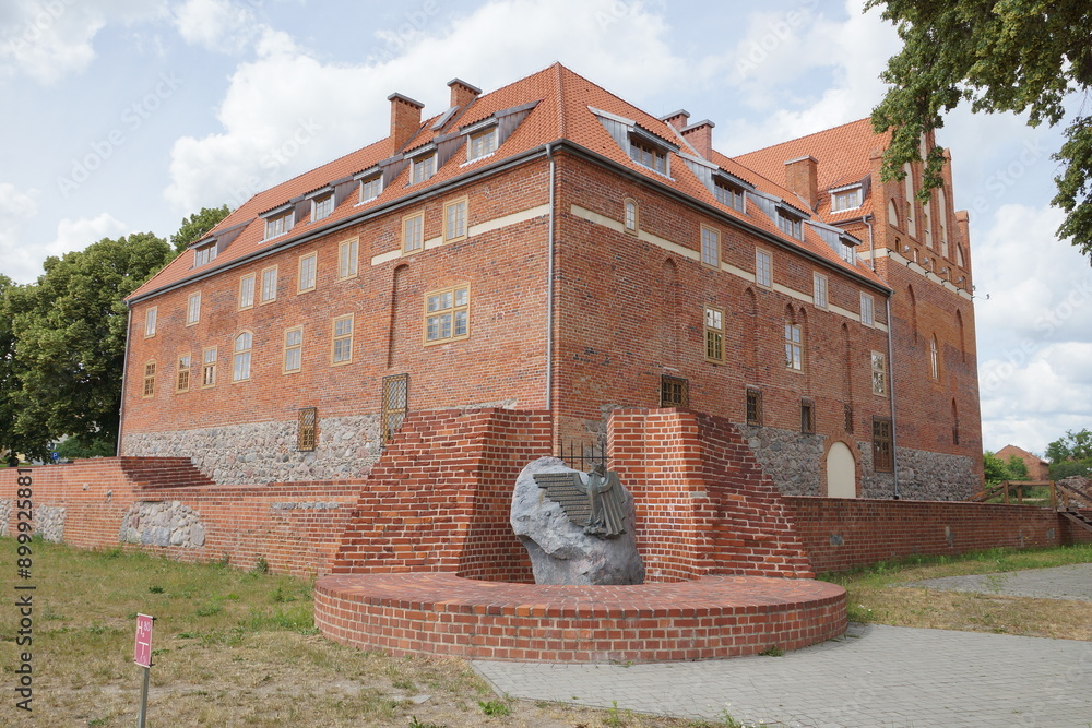 Kętrzyn. Zamek gotycki. Polska - Mazury - Warmia.