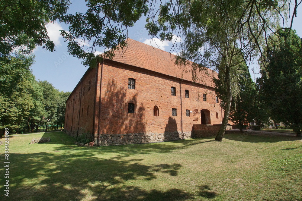 Zamek Krzyżacki w Ostródzie Polska - Mazury - Warmia.