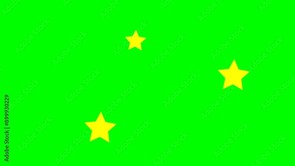 Simple animation of twinkling stars on a transparent background Simple animation of twinkling stars on a transparent background
