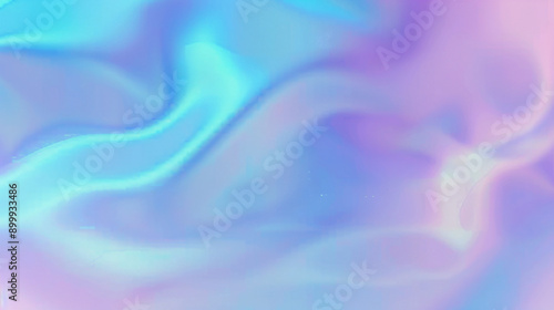 Wallpaper Mural abstract background with waves in shimmering blue, white and purple Torontodigital.ca