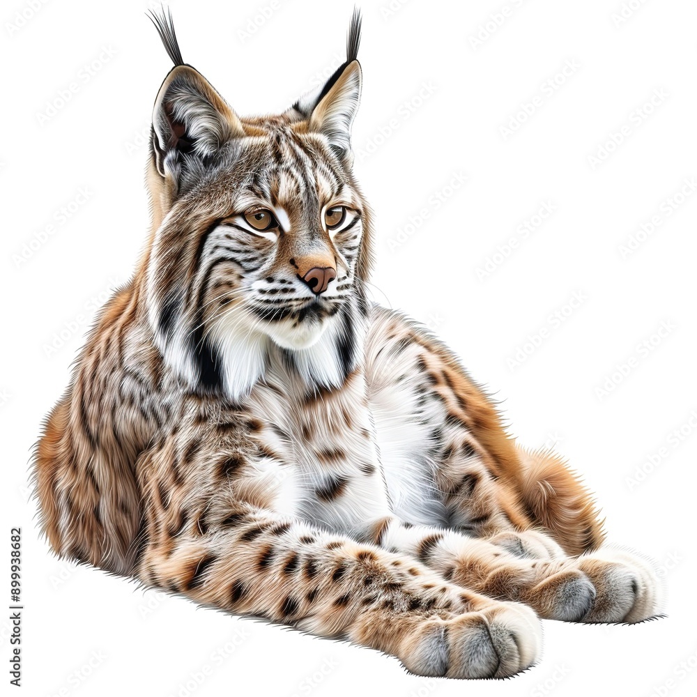 Lynx Chic Casual animal fashion cartoon isolated whitebackground 16:9 Lynx Chic Casual animal fashion cartoon isolated whitebackground 16:9