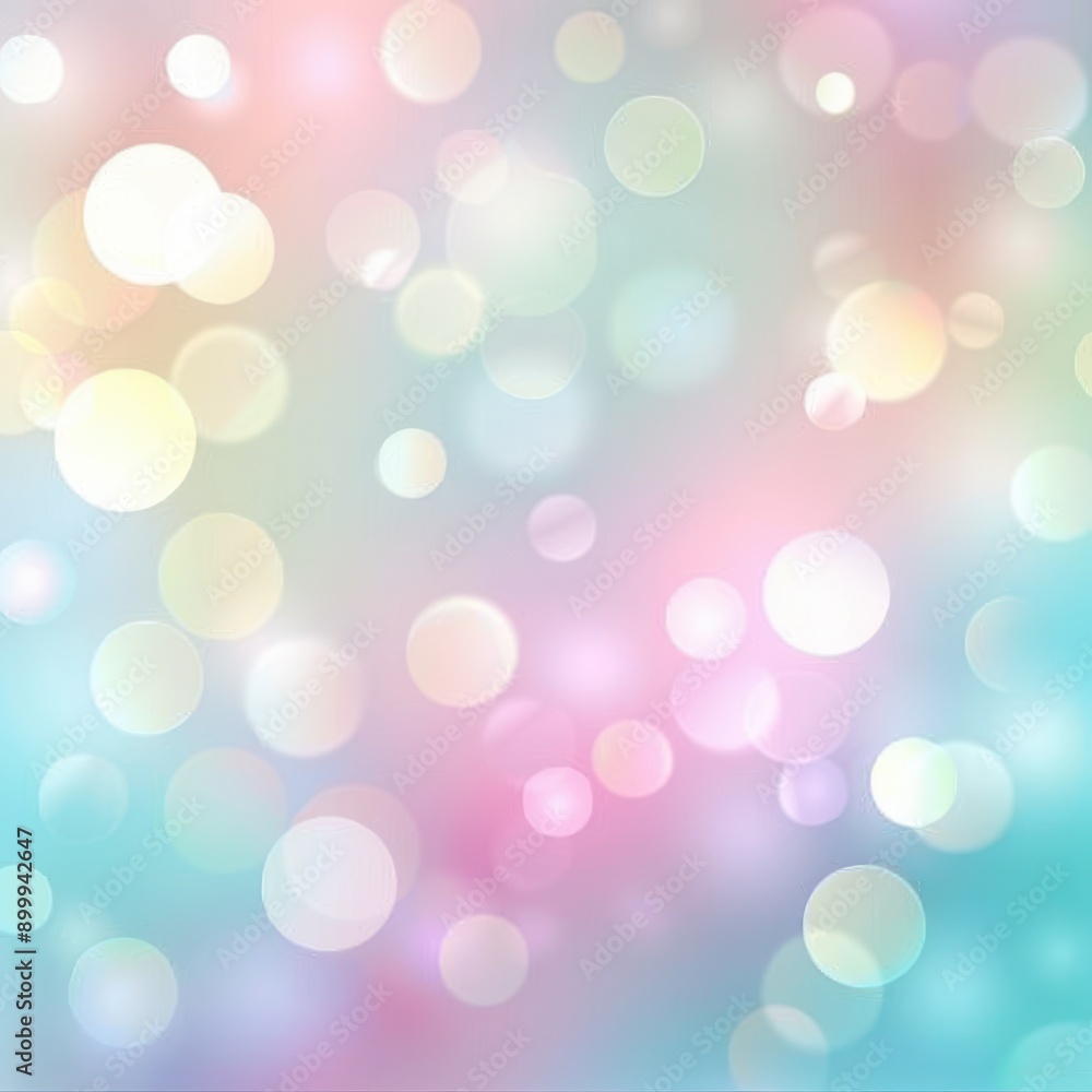 Blurred pastel background with bokeh effect, soft focus, dreamy and romantic style Blurred pastel background with bokeh effect, soft focus, dreamy and romantic style