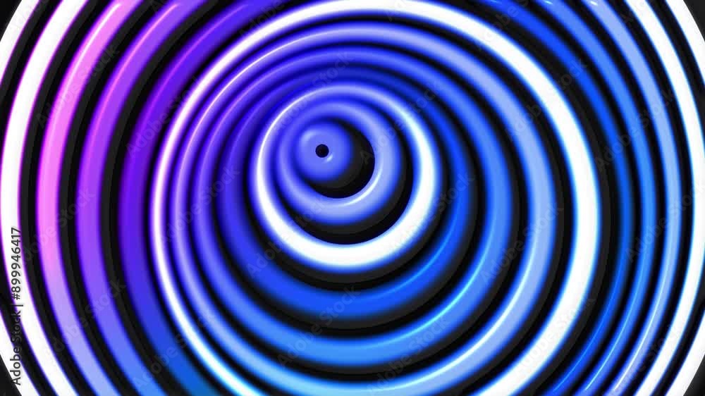 Psychic Tunnel Unending Spiral 4K Loop features circular tube shapes rotating around in a hypnotic fashion in a loop. Psychic Tunnel Unending Spiral 4K Loop features circular tube shapes rotating around in a hypnotic fashion in a loop.