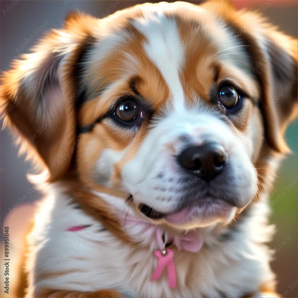 Portrait of a Cute Cavalier King Charles Spaniel Puppy Portrait of a Cute Cavalier King Charles Spaniel Puppy