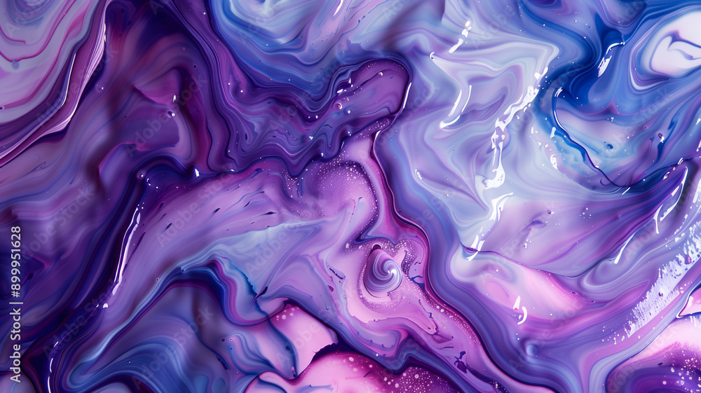 Abstract Paint Texture with Ultraviolet and Purple Color Gradients Abstract Paint Texture with Ultraviolet and Purple Color Gradients