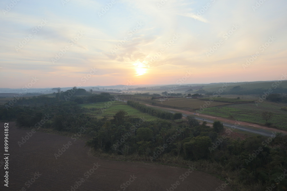 Sunrise at Serra Itaqueri, Sao Pedro, Brazil Sunrise at Serra Itaqueri, Sao Pedro, Brazil