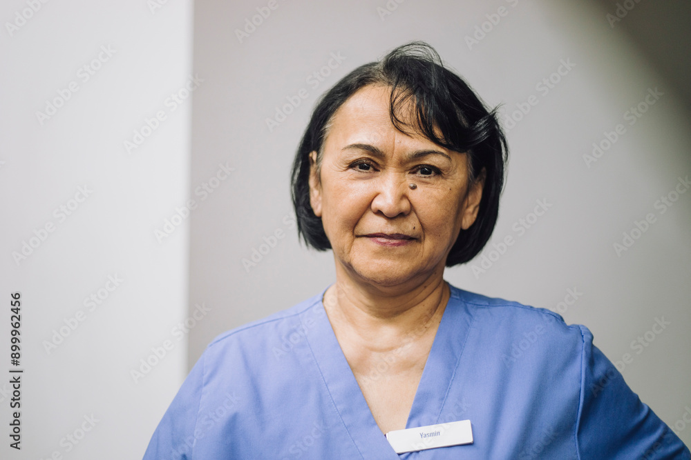 Portrait of confident female medical expert at hospital Portrait of confident female medical expert at hospital