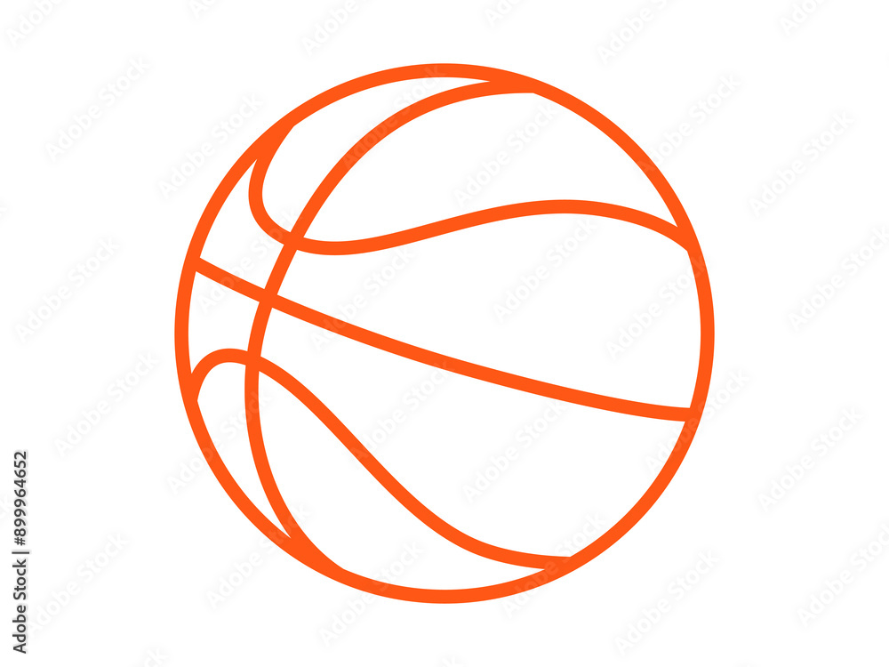Outline basketball ball icon. Set of basketball ball symbols. Outline basketball ball icon. Set of basketball ball symbols.
