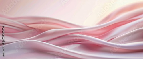 White and Pink Swirling Cream Close Up