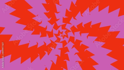 An abstract psychedelic spinning spiral motion graphic background.