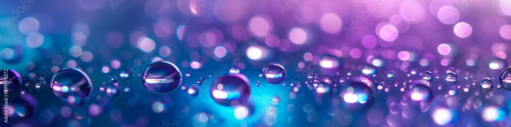 A close up of a blue background with many small purple dots. The image has a calming and serene mood A close up of a blue background with many small purple dots. The image has a calming and serene mood