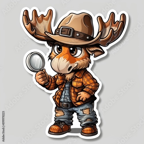 Moose Detective With photo