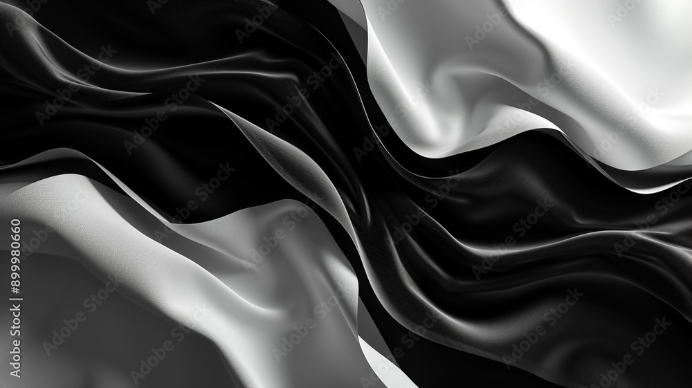A black and white image of a flag with a white stripe A black and white image of a flag with a white stripe