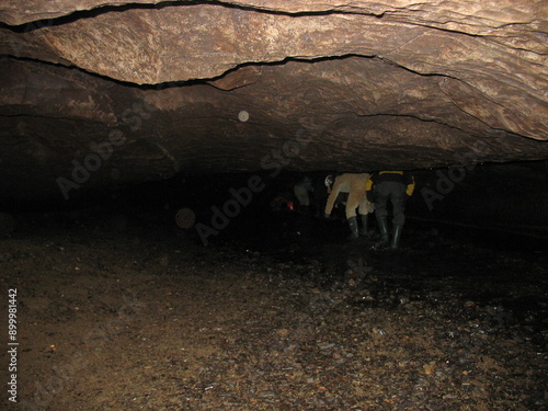 Byci skala caves in Moravian karst,Moravia,Czech republic,Storied historic cave with bats & archaeological relics, occasionally open to the public.
