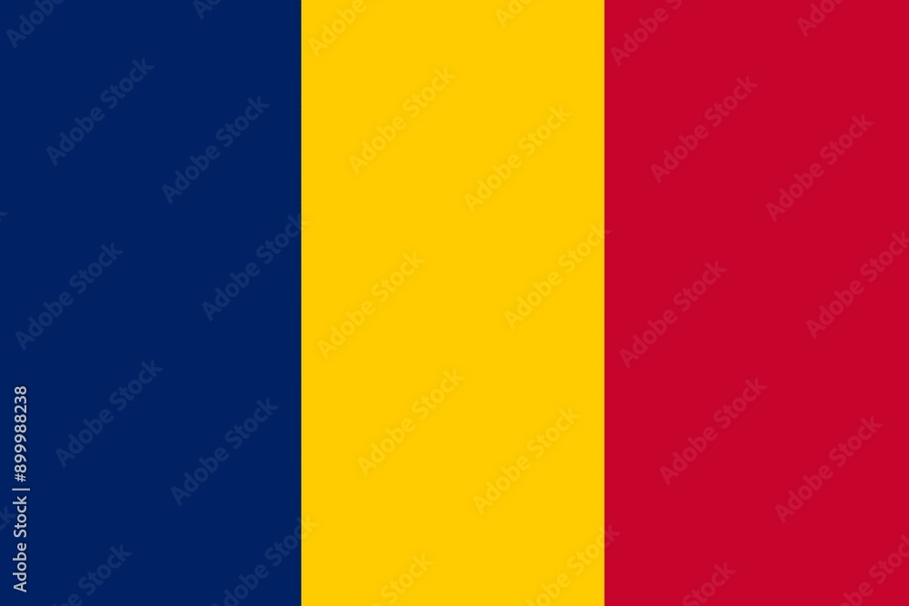 Chadian flag, country flag, flag, flag of chadian Chadian flag, country flag, flag, flag of chadian