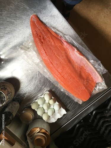 fish on a plate
