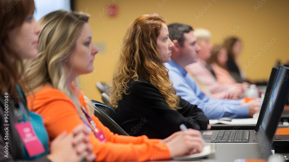 Cybersecurity Training Session for Corporate Employees Attending Security Awareness Program Cybersecurity Training Session for Corporate Employees Attending Security Awareness Program