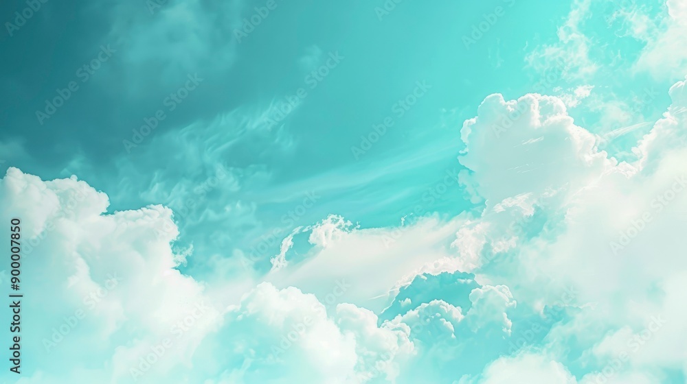Summer blue sky cloud gradient light white background. Beauty clear cloudy in sunshine calm bright winter air bacground. Gloomy vivid cyan landscape in environment day horizon - generative ai Summer blue sky cloud gradient light white background. Beauty clear cloudy in sunshine calm bright winter air bacground. Gloomy vivid cyan landscape in environment day horizon - generative ai