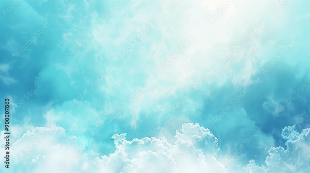 Summer blue sky cloud gradient light white background. Beauty clear cloudy in sunshine calm bright winter air bacground. Gloomy vivid cyan landscape in environment day horizon - generative ai Summer blue sky cloud gradient light white background. Beauty clear cloudy in sunshine calm bright winter air bacground. Gloomy vivid cyan landscape in environment day horizon - generative ai