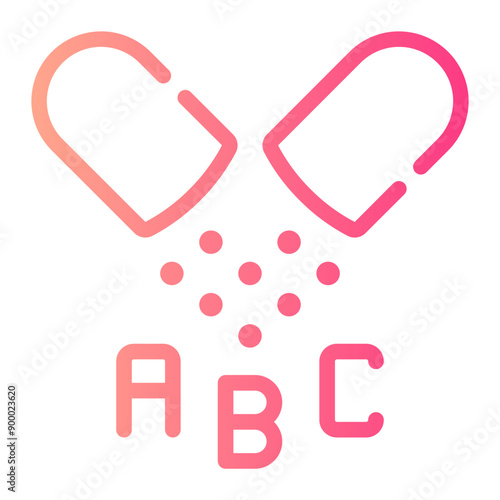 multivitamin gradient icon