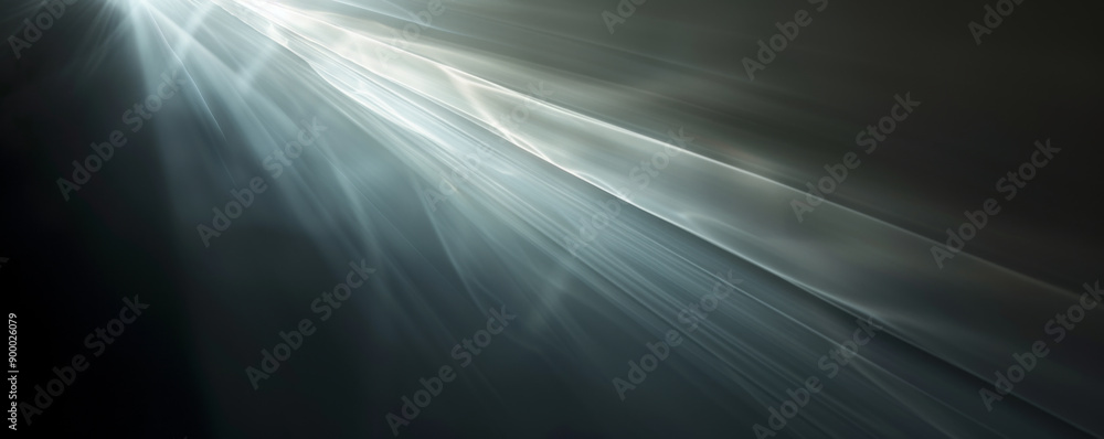 Abstract light rays and beams over dark Abstract light rays and beams over dark