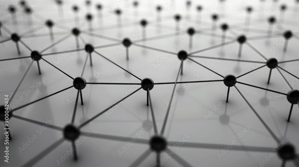 Network of connected points and lines, symbolizing partnership and support. Network of connected points and lines, symbolizing partnership and support.