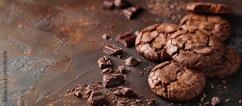 Delicious chocolate cookies...