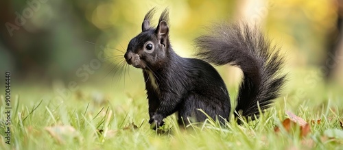 A black squirrel known as S...