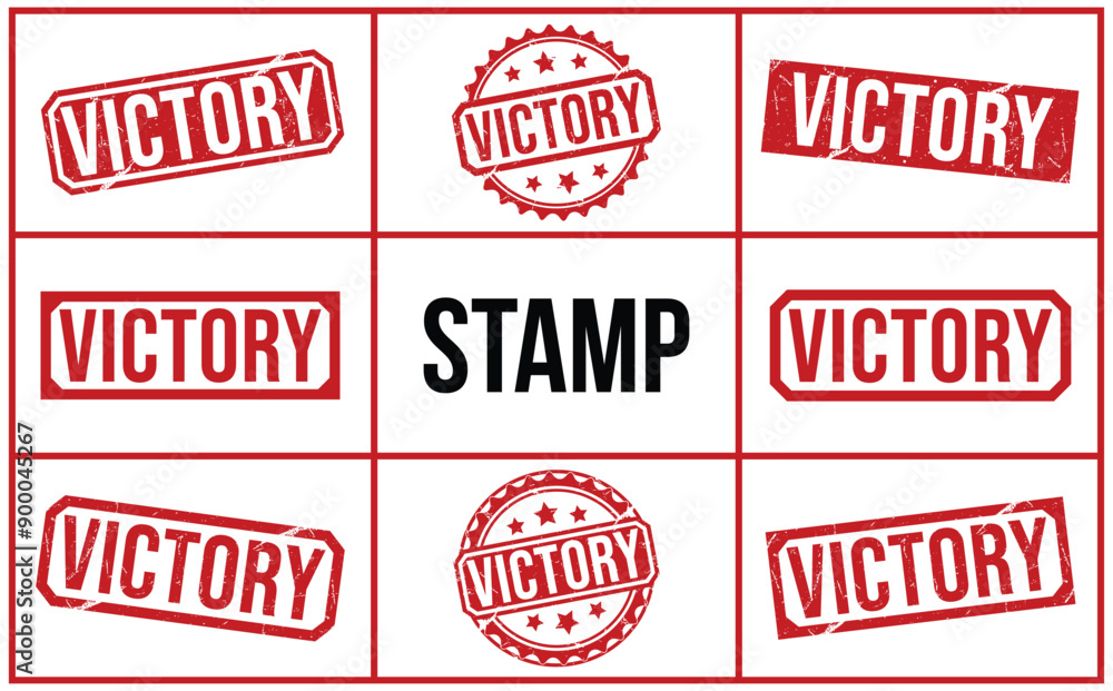 Victory rubber stamp on white background. Victory Stamp. Victory rubber stamp on white background. Victory Stamp.