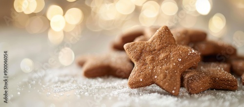 Close up of star shaped gin...