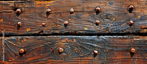 Close up image of a brown w...