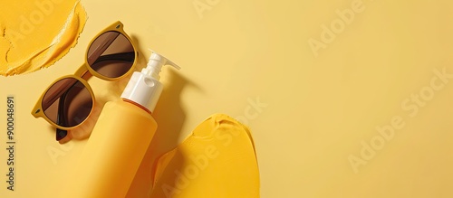 Sunscreen lotion bottle and...