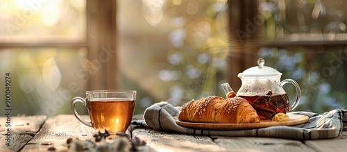 Gourmet breakfast image wit...