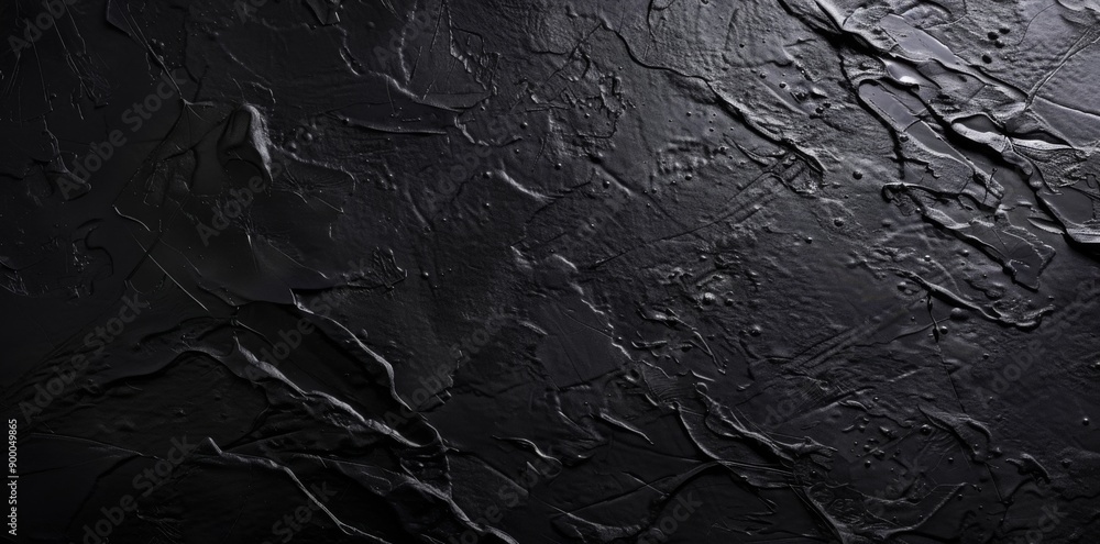Fototapeta premium Elegant Black Textured Plain Background. Minimalist Style Concept