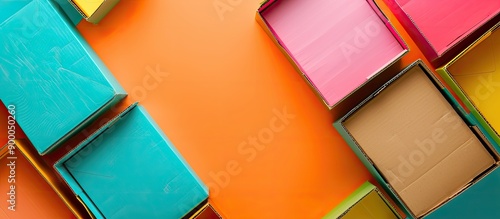 Colorful background with bl...