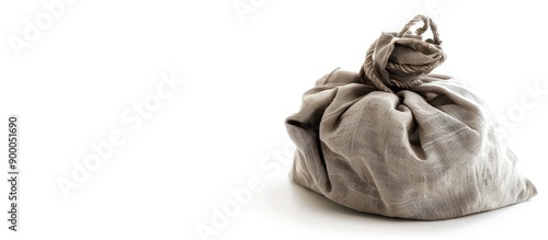 A rag bag displayed with a ...