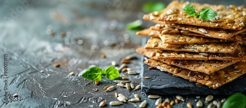 Healthy organic crispy crac...