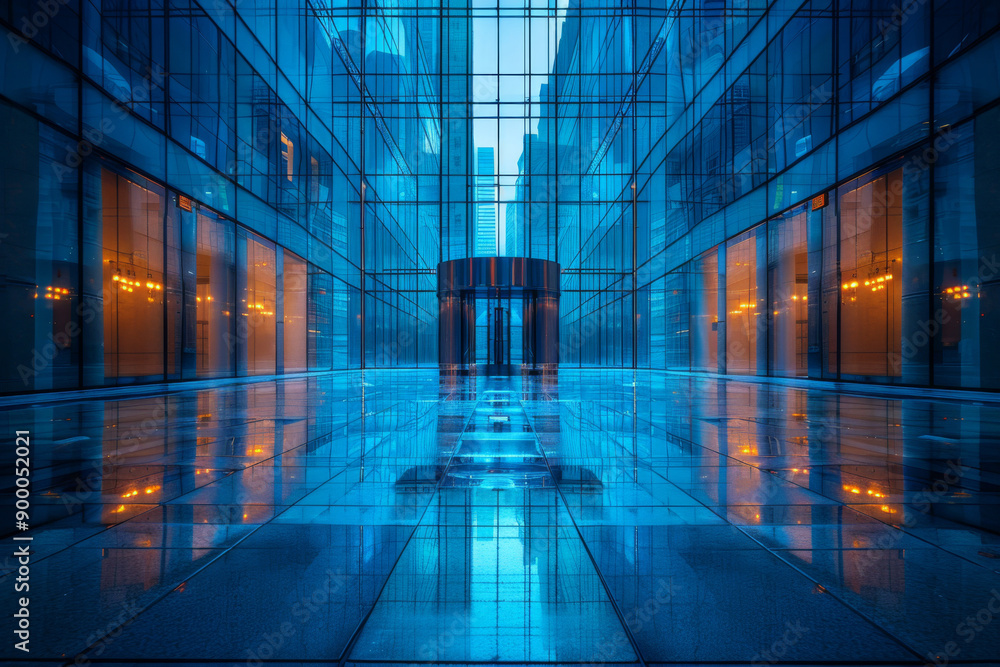Office building. Business premises. Modern building Office building. Business premises. Modern building