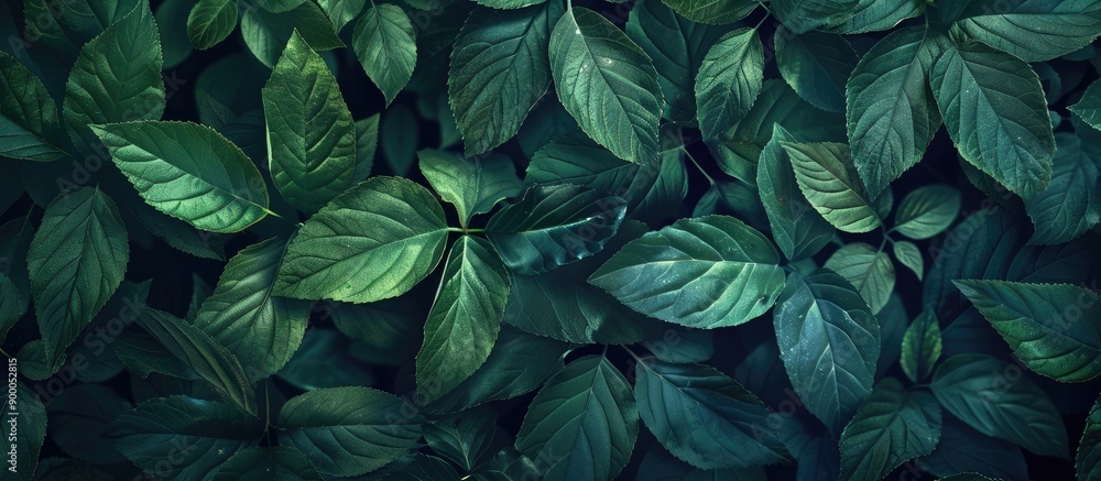 Background texture featuring leaves with copy space image Background texture featuring leaves with copy space image
