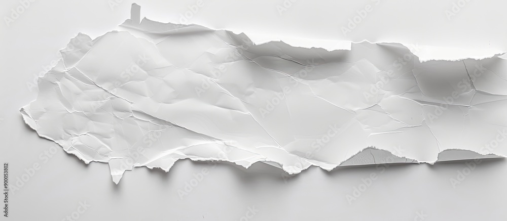 Obraz premium Torn white paper with copy space image