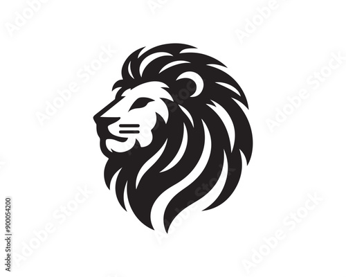 Lion logo design vector template. lion head logo design icon vector illustration © Mamun360