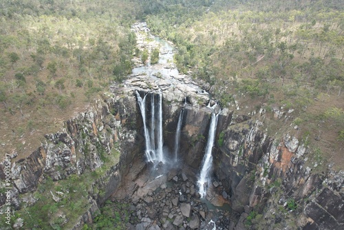 Photography Aerial photo of Blencoe Falls Queensland Australia