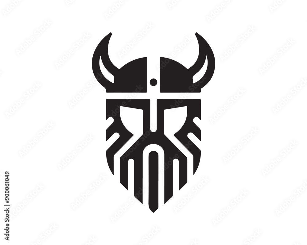 Viking Logo Design Vector Template Viking Logo Design Vector Template