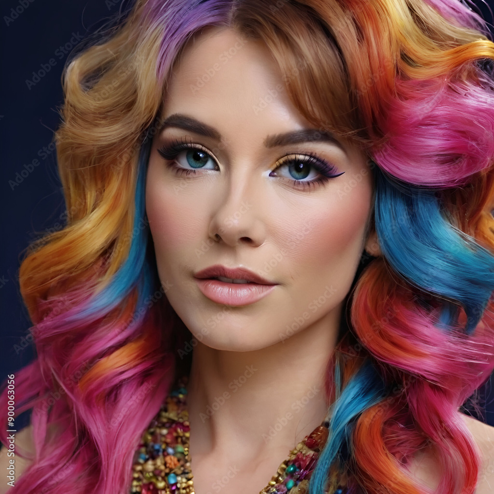 Hair of a woman Hair of a woman