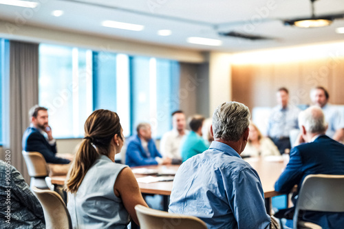 Business People in a Meeting © Rysak