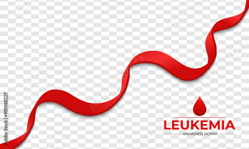 leukemia awareness month is september vector illustration. In most cases, blood cells originate from stem cells in the bone marrow.
