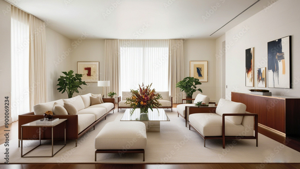 Fototapeta premium modern living room